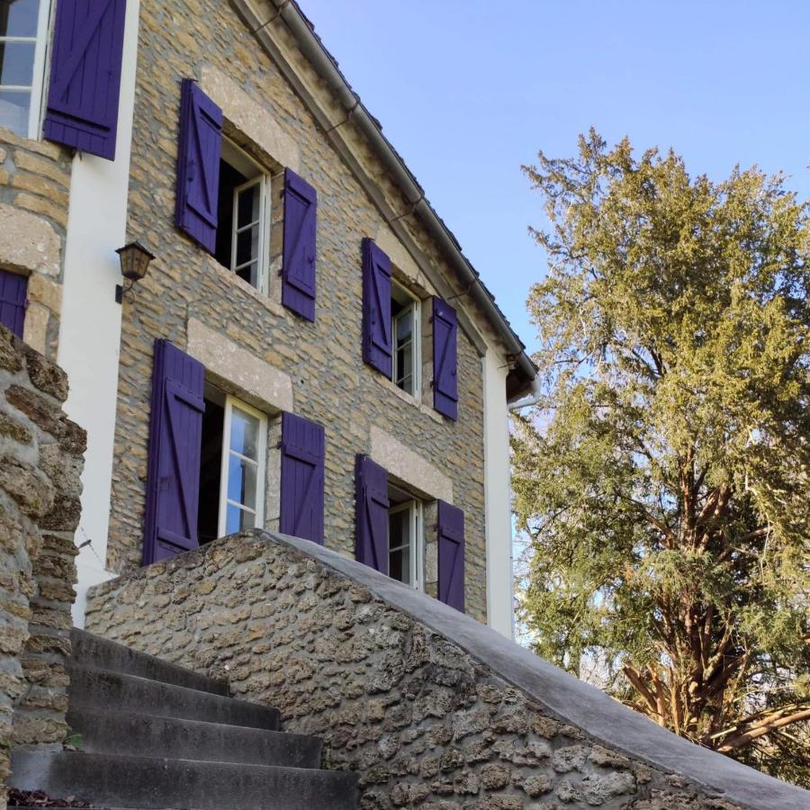 Les Volets Violets Acomodação com café da manhã Salles  Exterior foto