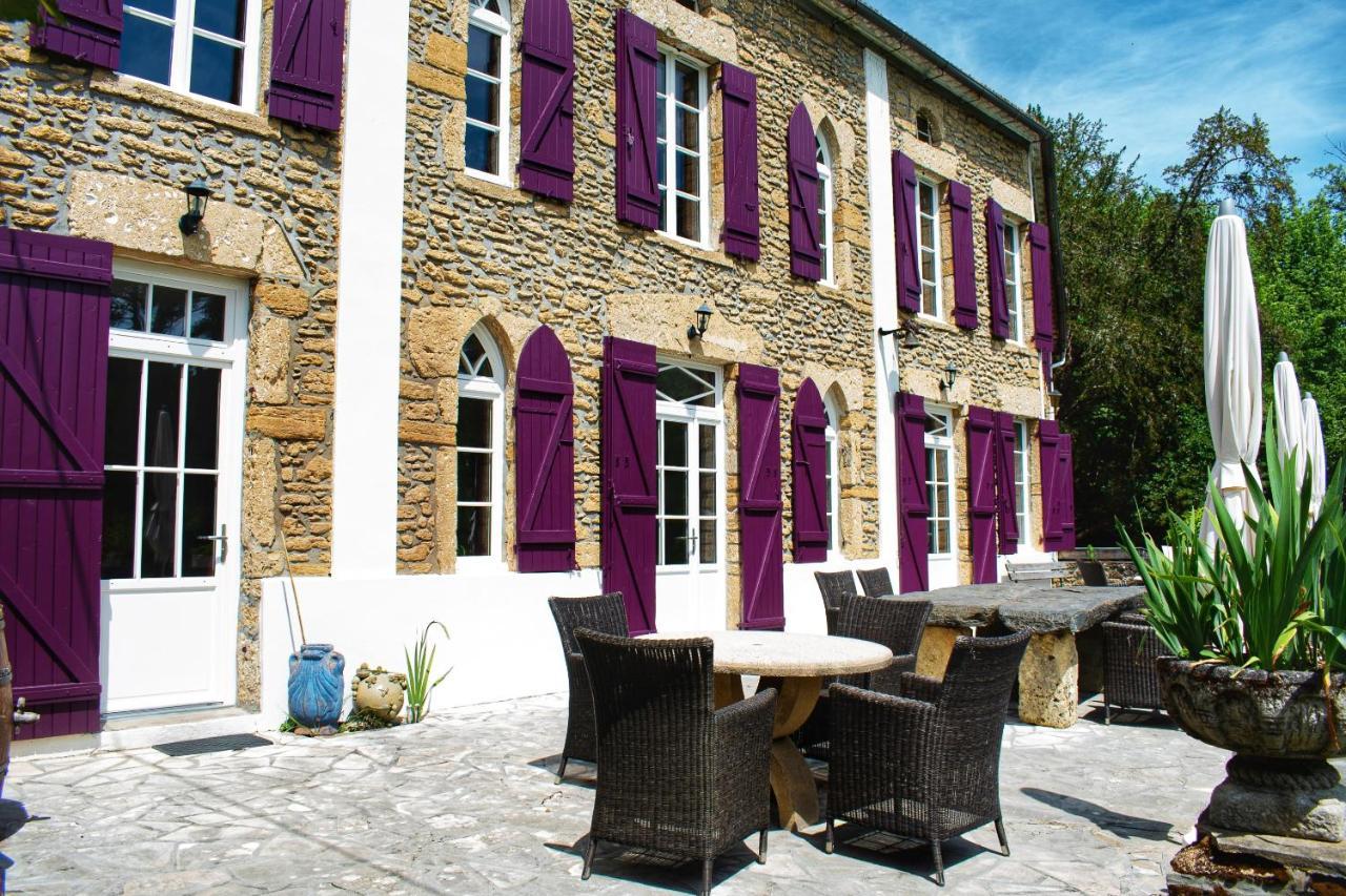 Les Volets Violets Acomodação com café da manhã Salles  Exterior foto
